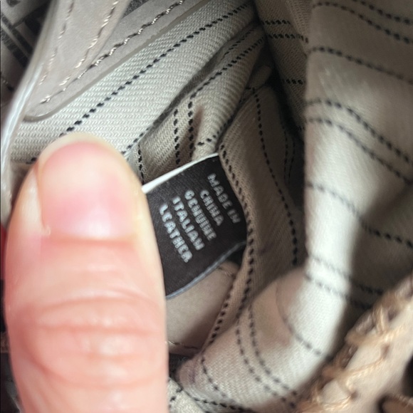 EUC Frye grey Fringe leather Crossbody Bag - Picture 13 of 16